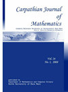 Carpathian Journal Of Mathematics